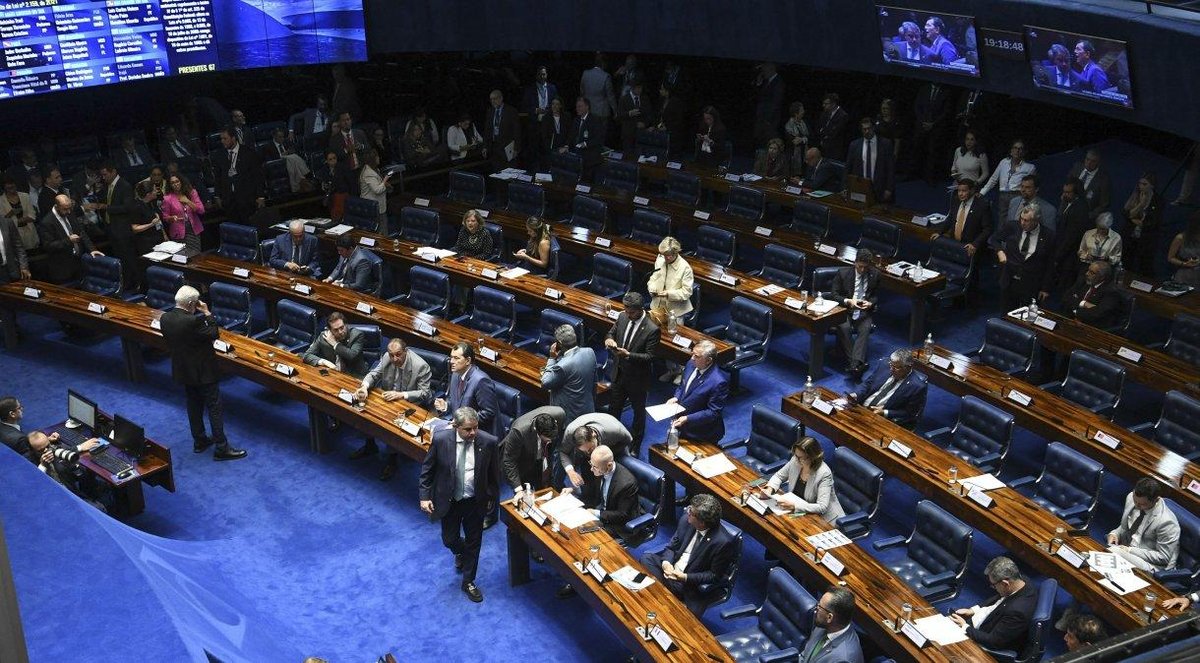 Plenário do Senado Federal durante sessão deliberativa ordinária• 21/05/25 - Waldemir Barreto/Agência Senado