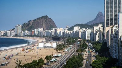 Praia de Copacabana, no Rio de Janeiro (Leandro Fonseca/Exame) (Foto: Divulgação)