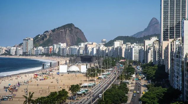 Praia de Copacabana, no Rio de Janeiro (Leandro Fonseca/Exame) (Foto: Divulgação)