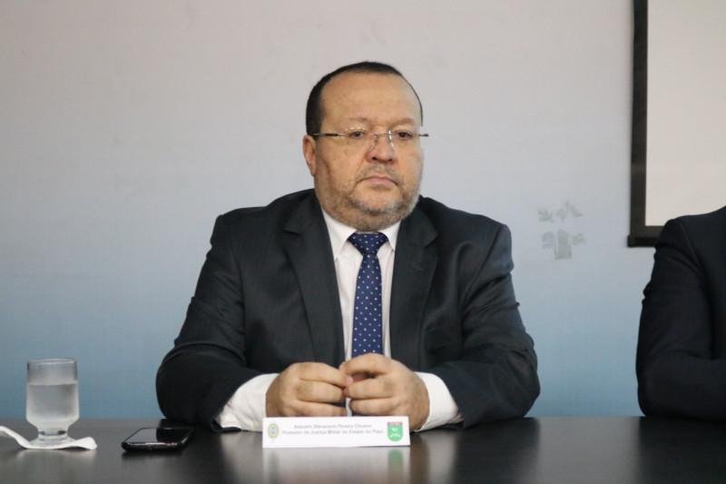 Promotor Assuero Stevenson, titular da 9ª Promotoria de Justiça Militar de Teresina - (Divulgação MPPI)