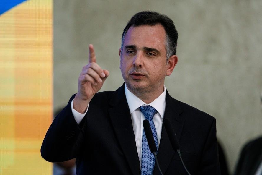 Rodrigo Pacheco no Palácio do Planalto