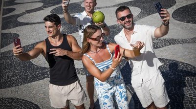 Turistas estrangeiros gastam quase R$ 4 bilhões no Brasil em abril (Foto: Guito Moreto / Agência O Globo)
