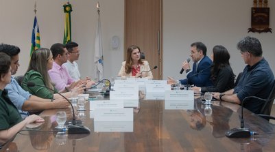 UFPI recebe visita de cortesia do superintendente do BNB para tratar de projetos de incentivo ao empreendedorismo (Foto: Divulgação / UFPI)