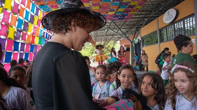 Arena Salipinho promove diversão e brincadeiras para crianças e adultos no SaLiPi 2025 (Foto: Divulgação / UFPI)