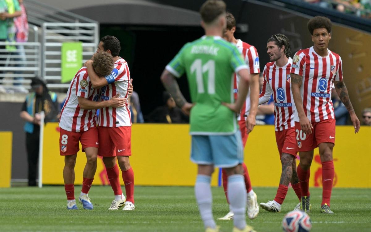 Atlético de Madrid venceu o Seattle Sounders no Mundial de Clubes