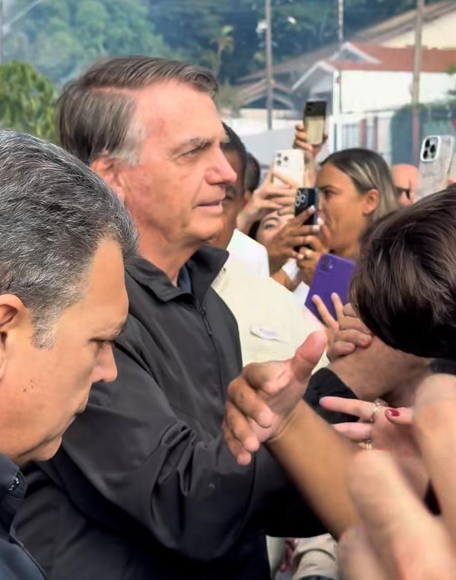 Bolsonaro no Frigorifico Goiás