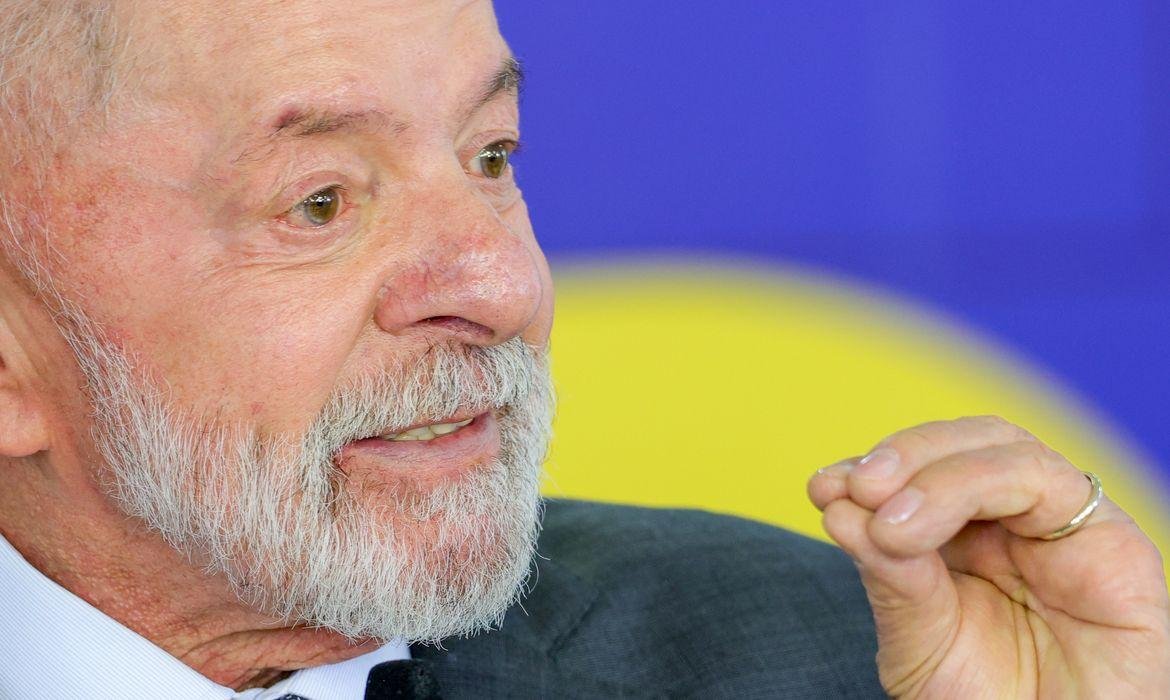 Brasília (DF) 03/06/2025 - O presidente Luiz Inácio Lula da Silva, durante entrevista coletiva no Palácio do Planalto Foto: Fabio Rodrigues-Pozzebom/ Agência Brasil