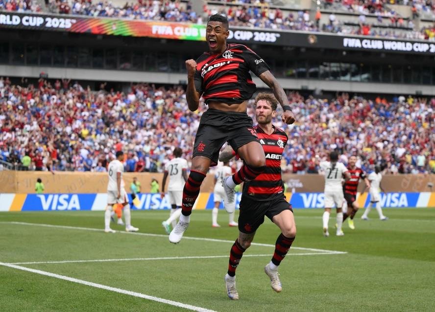 Bruno Henrique marca para o Flamengo diante do Chelsea