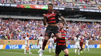 Bruno Henrique marca para o Flamengo diante do Chelsea (Foto: David Ramos / GETTY IMAGES NORTH AMERICA / Getty Images via AFP)