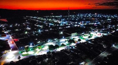 Cidade de Avelino Lopes, no Sul do Piauí (Foto: Prefeitura de Avelino Lopes)