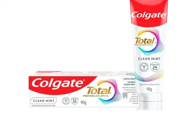 Colgate descontinua pasta de dente após relatos de reações adversas - (Divulgação/Colgate)