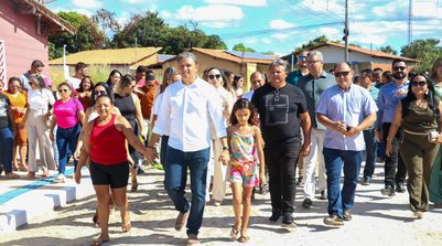 Comemorações pelos 71 anos de emancipação política de Água Branca (Foto: Divulgação)
