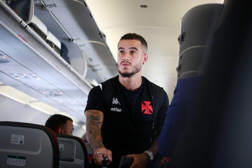 Coutinho na viagem do Vasco
