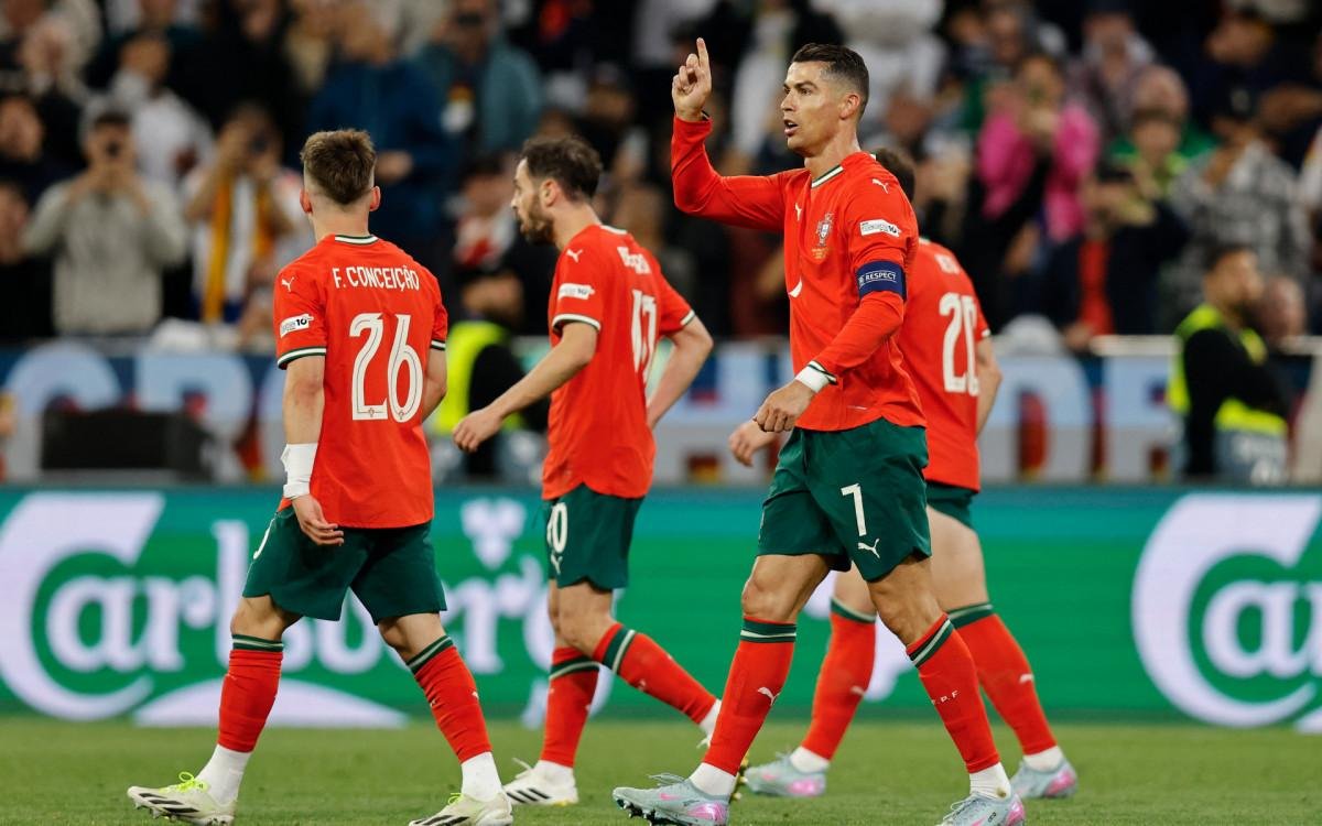 Cristiano Ronaldo garantiu a vitória e colocou Portugal na final da Liga das Nações da Uefa