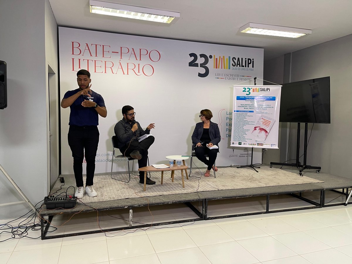 EDUFPI lança Desigualdades e Violências no Capitalismo Neoliberal no SaLiPi