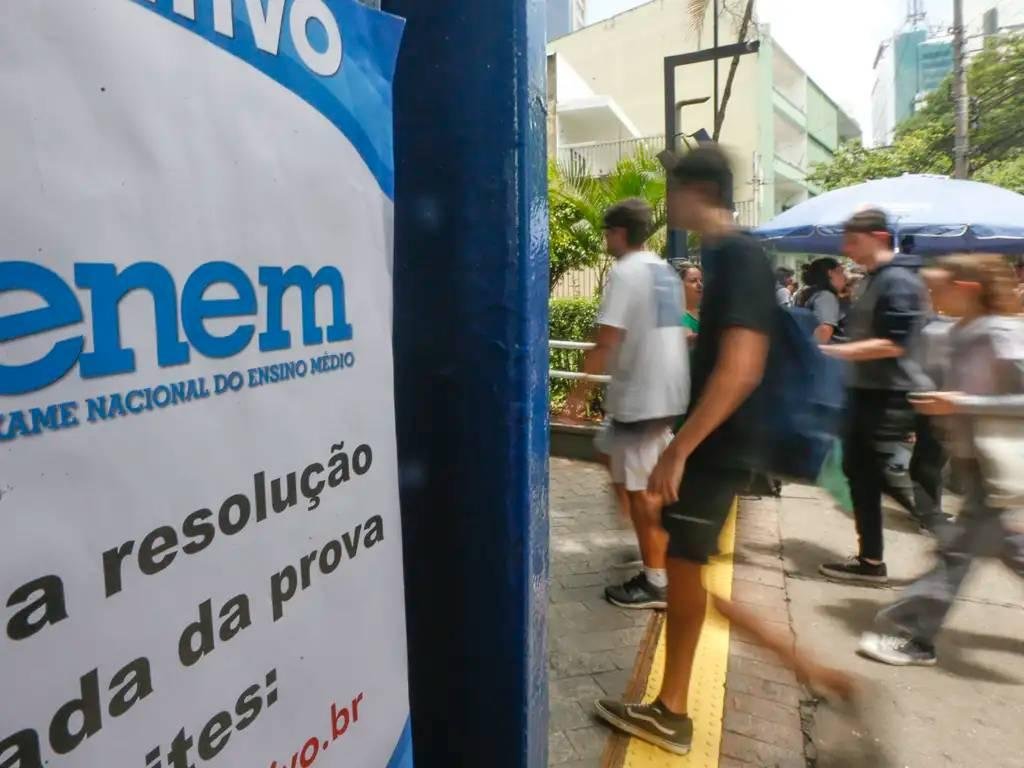 Enem. Imagem: Paulo Pinto/Agência Brasil