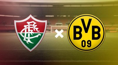 Fluminense x Borussia Dortmund-ALE (Foto: Editoria de Arte)