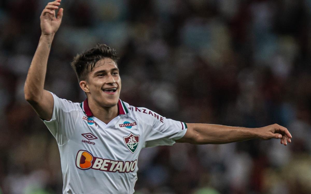 Gabriel Pirani marcou o gol do título do Fluminense da Taça Guanabara
