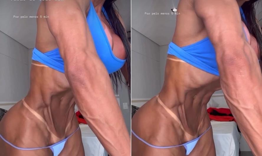 Gracyanne Barbosa no vacuum
