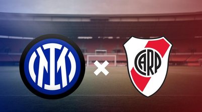 Inter de Milão e River Plate (Foto: Editoria de Arte)