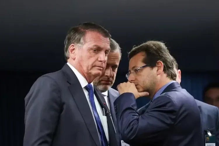 Jair Bolsonaro, durante julgamento de trama golpista no Supremo (Gustavo Moreno/STF)