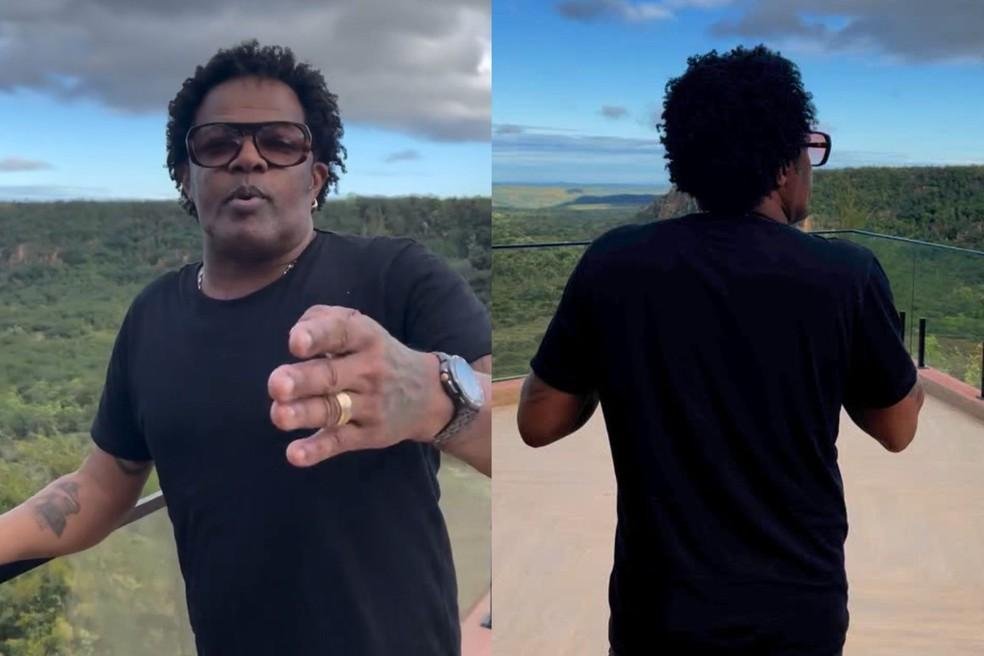 'Nosso país é misterioso', diz Xande de Pilares em visita à Serra dos Matões