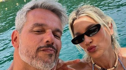 Otaviano Costa e Flávia Alessandra (Foto: (Reprodução / Instagram))