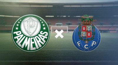 Palmeiras x Porto pelo Mundial de Clubes (Foto: Editoria de Arte)