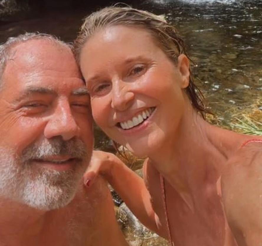 Paula Burlamaqui e Luís Paulo Montenegro