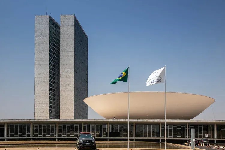 Plenário da Câmara dos Deputados durante sessão do Congresso (Leandro Fonseca)