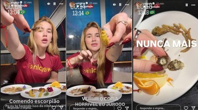 Virginia Fonseca e as iguarias chinesas (Foto: Reprodução Instagram)