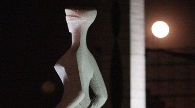 A Estátua da Justiça, na fachada do STF, em Brasília (Foto: Carlos Humberto/SCO/STF)