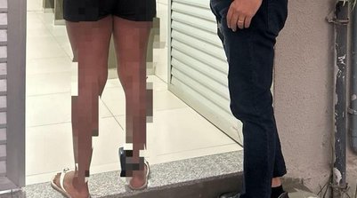 Condenada por roubo é presa na Zona Norte de Teresina ; mulher cometeu assalto no dia de audiência (Foto: Polícia Civil)
