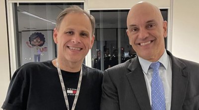 Eduardo Tagliaferro (à esquerda) foi assessor do ministro Alexandre de Moraes - Reprodução/Instagram/edutagliaferro (Foto: Divulgação / InfoMoney)