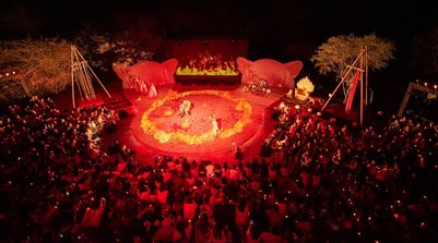 estou com essa sugestão sobre o espetáculo "O Fantasma da Ópera" que inicia amanhã (Foto: crédito das fotos: Raiane Lobão e Joaquim Neto)