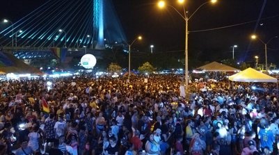 Evento vem sendo realizado no Complexo da Ponte Estaiada desde 2012 (Foto: Rafaela Leal/g1)