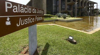 Fachada do ministério da Justiça (Foto: Marcelo Camargo/Agência Brasil)