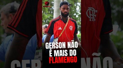 GERSON NÃO JOGA MAIS PELO FLAMENGO (Foto: Divulgação)