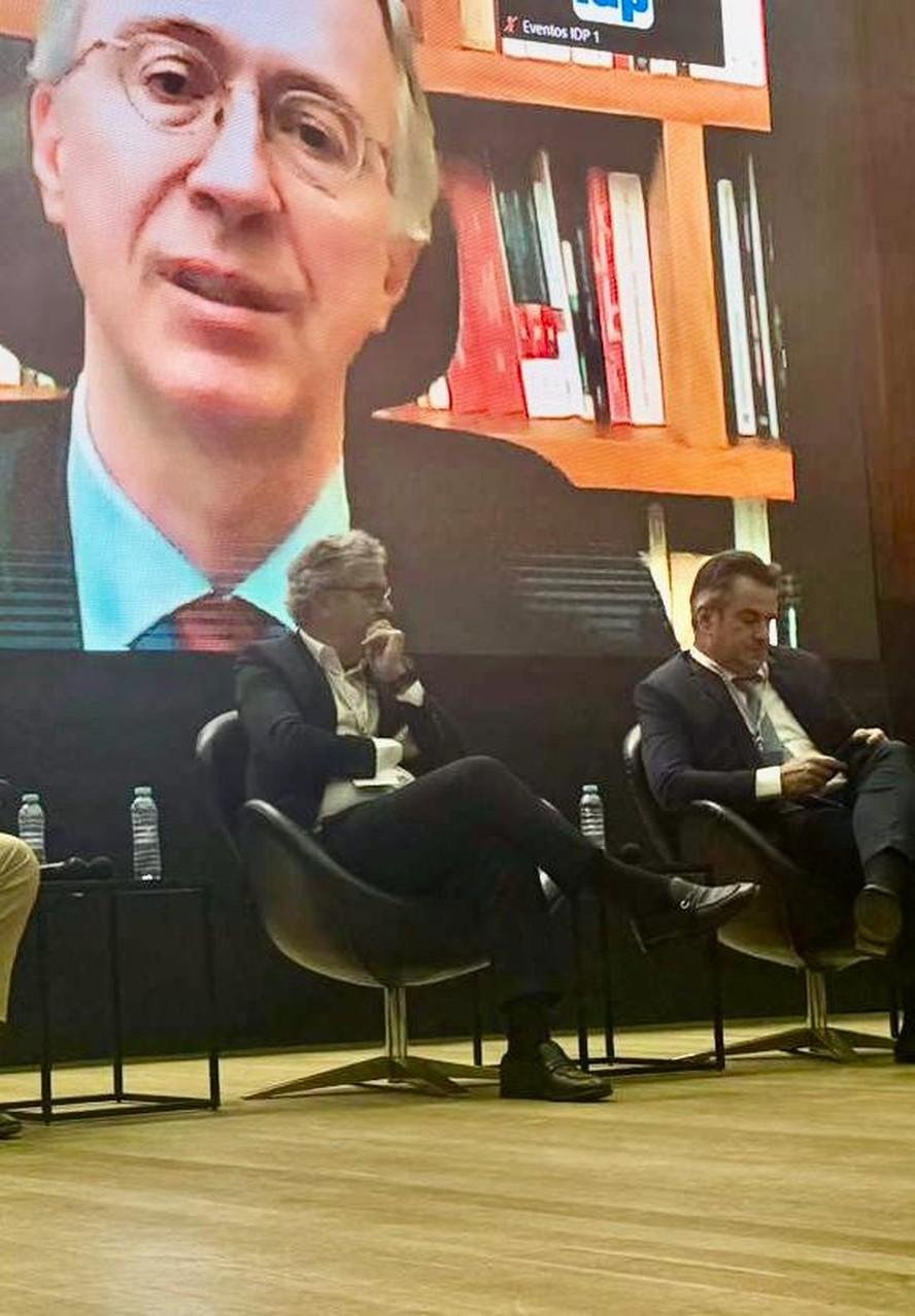 Jorge Viana (esq) e Ciro Nogueira: debate no Gilmarpalooza
