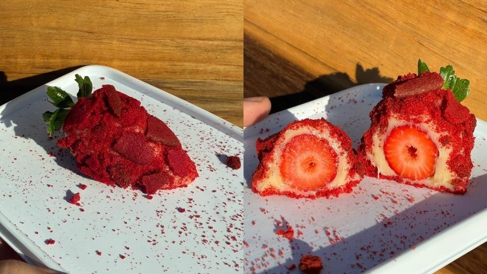 Morango do amor com cookie? Aposta no diferencial fez sucesso com clientes no Piauí