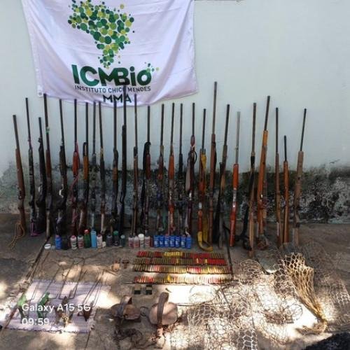 Multas por caça ilegal no sul do Piauí somam mais de R$ 81 mil em operação do ICMBio - (Divulgação/ICMbio)