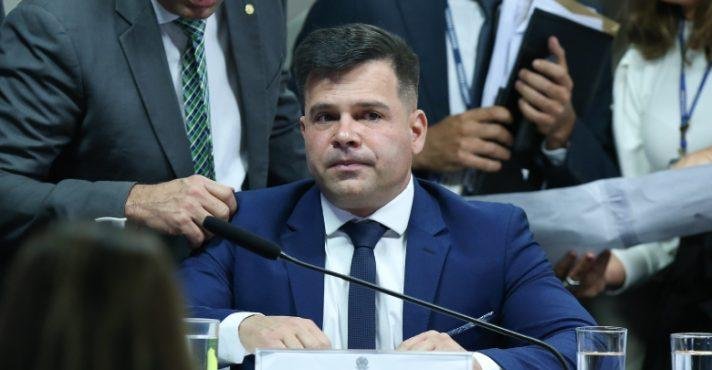 O ex-diretor Silvinei Vasques, da PRF, durante depoimento na CPMI do 8 de Janeiro - 20/6/2023