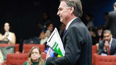 O ex-presidente Jair Bolsonaro, durante interrogatório no STF, no qual vai responder por suposto golpe de Estado - 10/6/2025 (Foto: Fellipe Sampaio/STF)