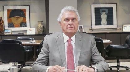 O governador de Goiás, Ronaldo Caiado (União)