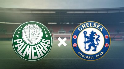Palmeiras x Chelsea pelo Mundial de Clubes (Foto: Editoria de Arte)