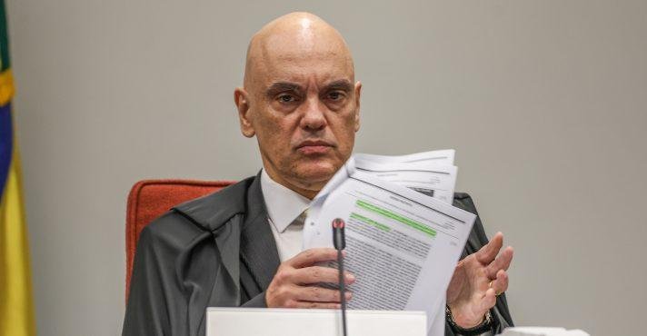 Para o jornal, medidas cautelares de Moraes contra Bolsonaro tiveram motivação política