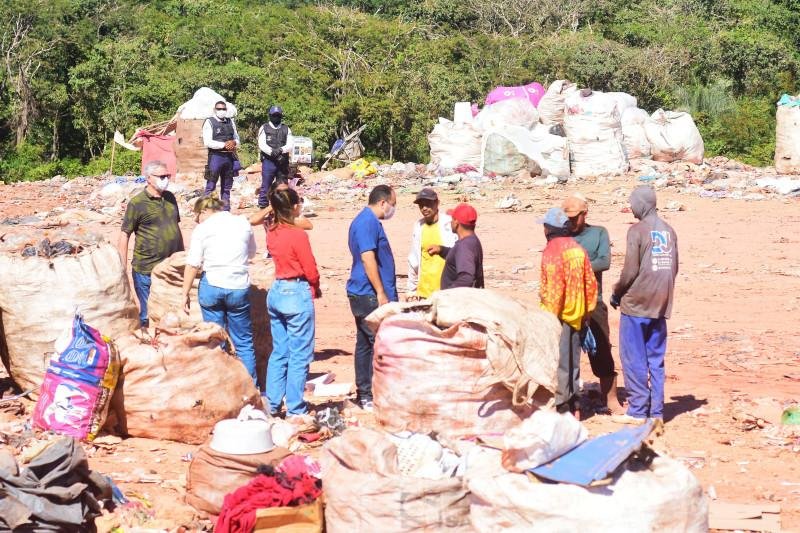 Prefeitura estuda aumentar segurança armada no aterro sanitário de Teresina - (Jailson Soares/PMT)