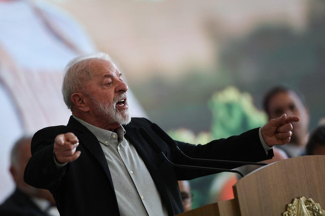 Presidente Luiz Inácio Lula da Silva durante cerimônia em Brasília30/06/2025 REUTERS/Adriano Machado