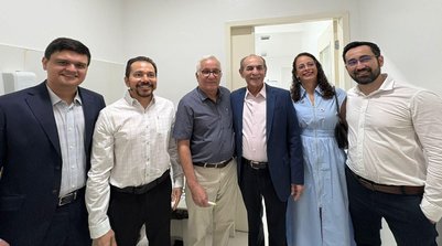 Senador Marcelo Castro visita CIATEN e reforça apoio à conclusão do centro de pesquisas da UFPI (Foto: Divulgação / UFPI)
