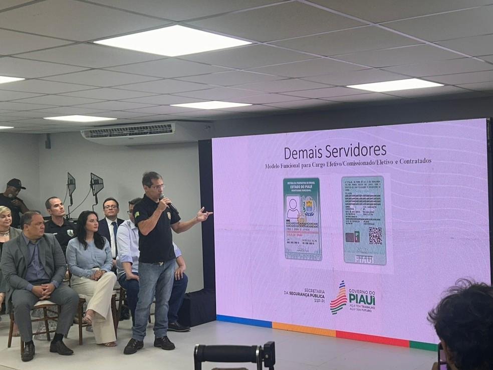Servidores estaduais terão carteira com identidade e cargo na gestão pública do Piauí